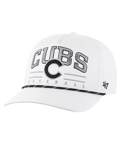 '47 Brand Men's White Chicago Cubs Roscoe Speckle Hitch Adjustable Hat