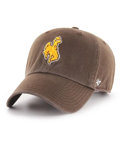 '47 Brand Men's Brown Wyoming Cowboys Vintage Clean Up Adjustable Hat