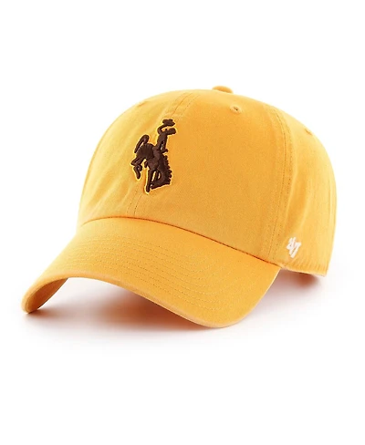 '47 Brand Men's Gold Wyoming Cowboys Vintage Clean Up Adjustable Hat