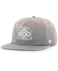 '47 Brand Men's Gray 2025 Daytona 500 Sebasco Captain Snapback Hat