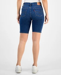 Levi's Women's Mid-Rise Shaping Bermuda Shorts