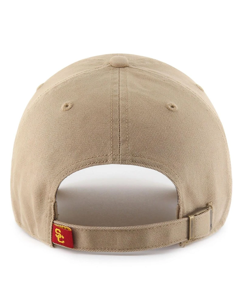 '47 Brand Men's Khaki Usc Trojans Clean Up Adjustable Hat