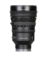 Sony Sony SELP18110G 18-110mm f/4-22 Fixed Zoom Camera Lens, Black