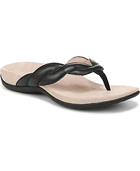 Vionic Womens Bella Braid Thong Sandals