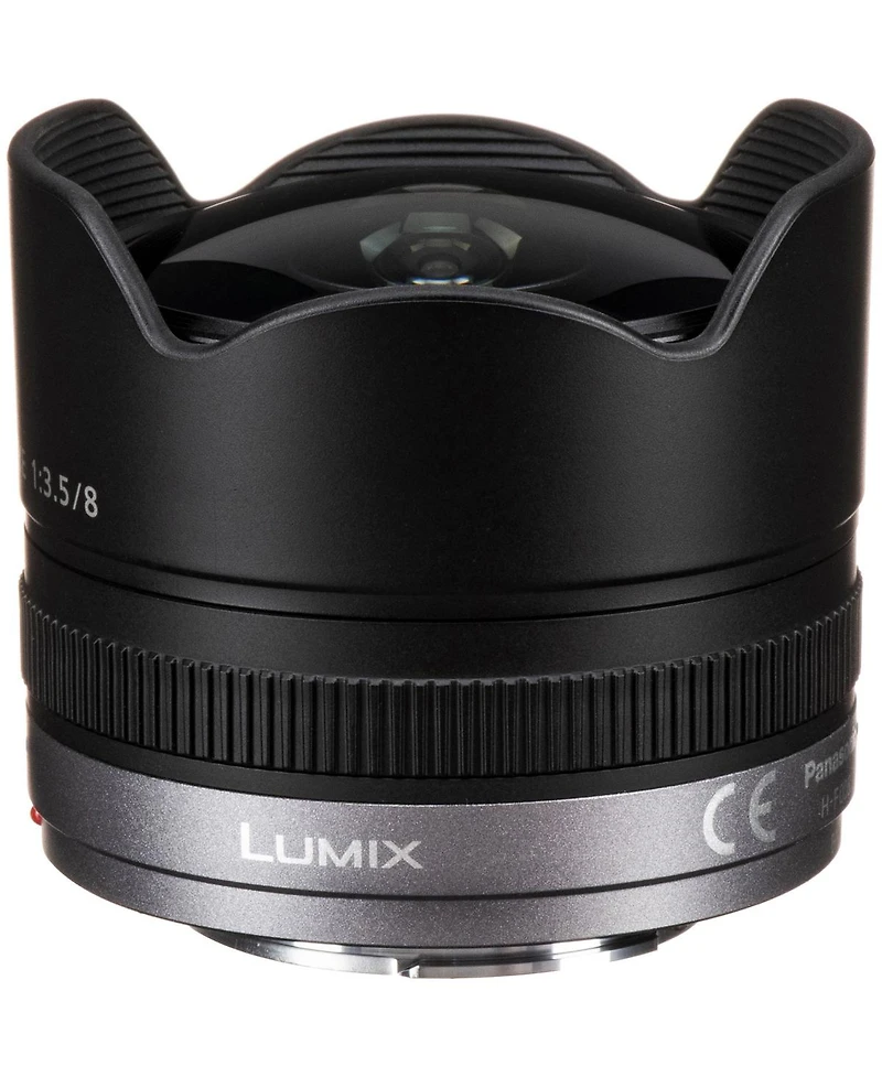 Panasonic Lumix G Fisheye 8mm f/3.5 Lens for Micro Four Thirds