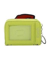 Grinch 3D Face Zip Around Women's Wallet