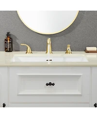 2 Handle Bathroom Sink Faucet