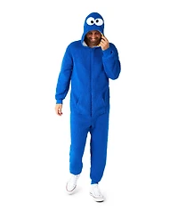 OppoSuits Men's Official Elmo Union Suit - Sesame Street Body for Adults Red