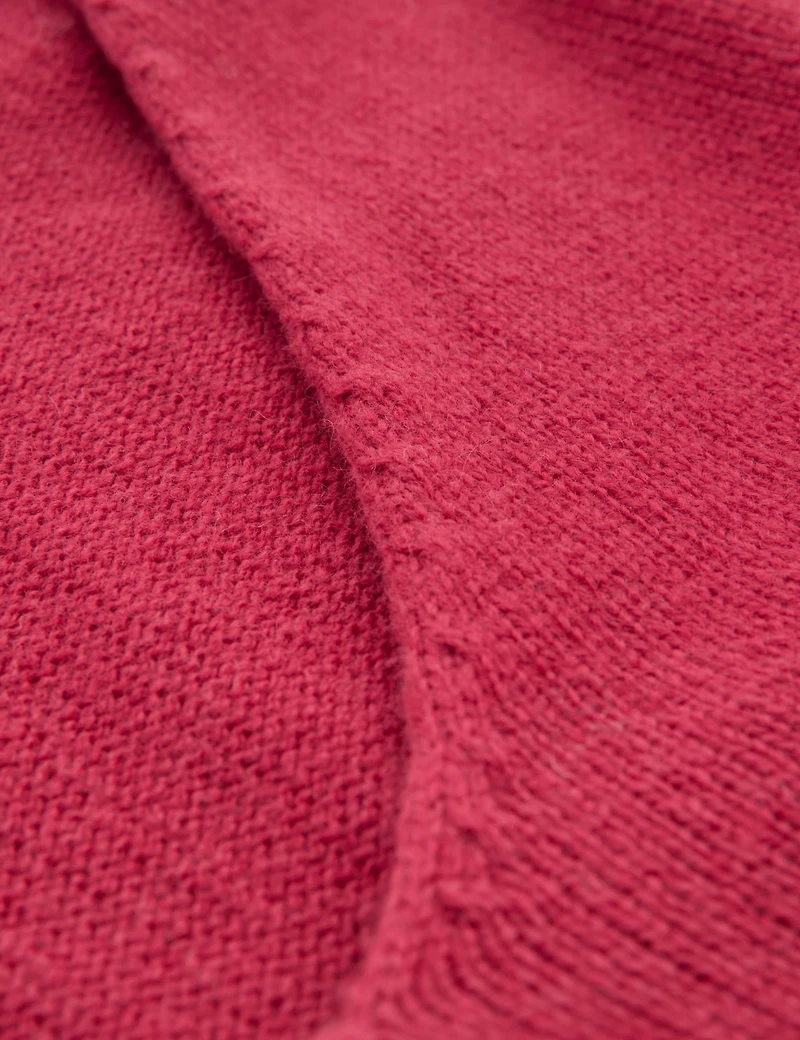 Celtic & Co. Women's Alpaca Merino Slouch V-Neck Sweater