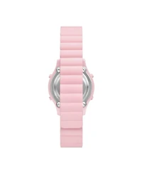 Skechers Women's Rosencrans Digital, Blush Polycarbonate Watch
