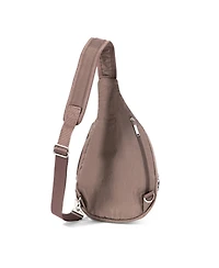 Baggallini Securtex Anti-Theft Multi Zip Sling Bag
