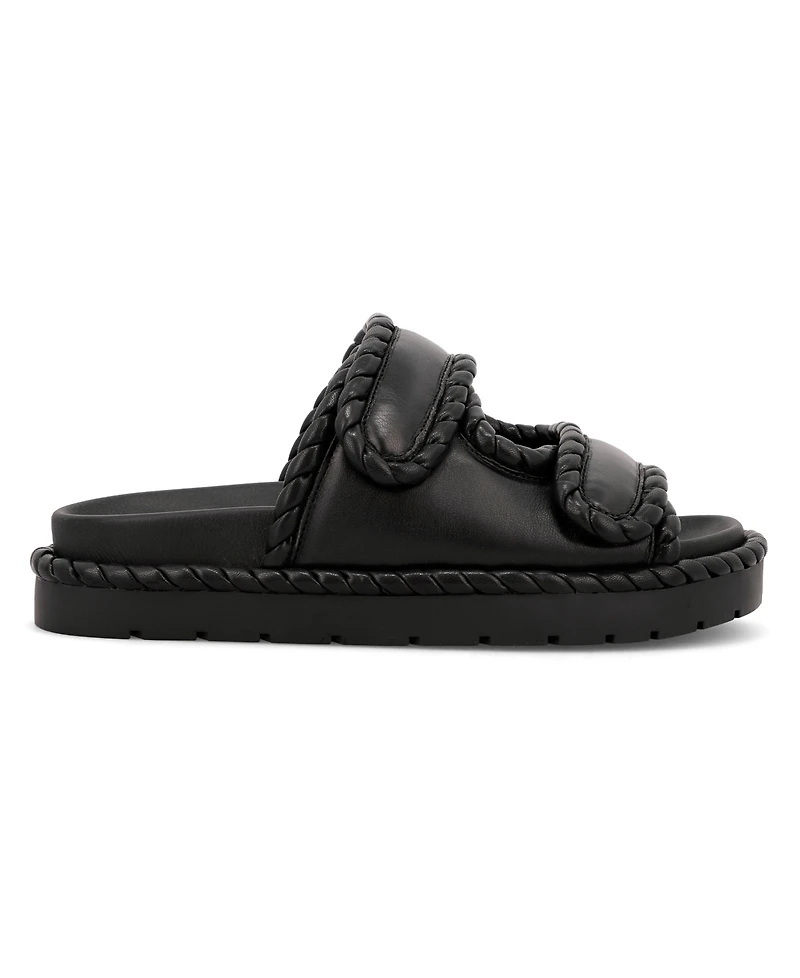 Mia Women's Gemi Double Strap Slip-On Sandals