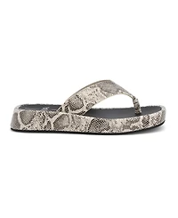 Mia Women's Pamelia Thong Round Toe Sandals