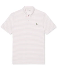 Lacoste Men's Short Sleeve Striped Performance Polo Shirt