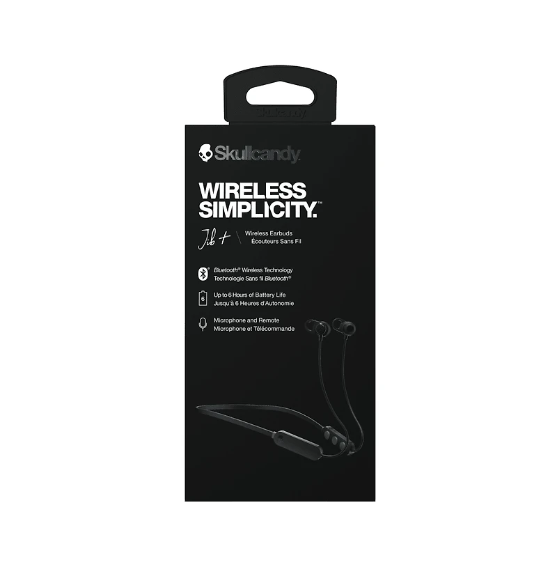 Skullcandy Jib Plus In Ear Wireless Headphones-Black