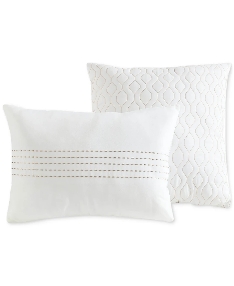 Hallmart Collectibles Silverstone 9-Pc. Comforter Set, Full, Exclusively at Macy's