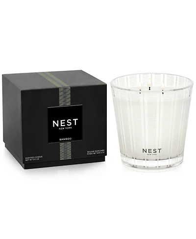 Nest New York Bamboo 3-Wick Candle, 21.1 oz.