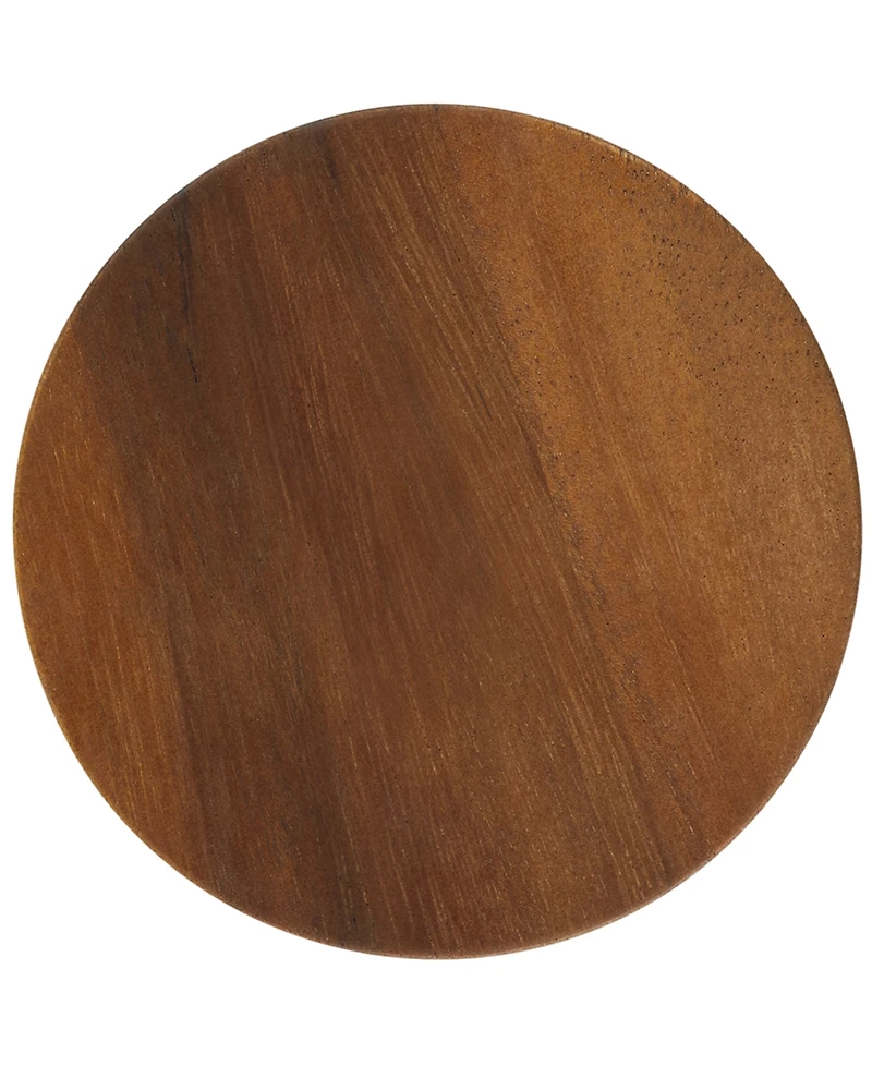 Le Creuset Stoneware Signature Salt Cellar with Wood Lid, 7-Oz.