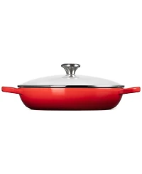 Le Creuset Enameled Cast Iron Signature Round 2.25-Qt. Braiser with Glass Lid