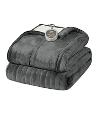 Woolrich Electric Reversible Plush to Berber Blanket