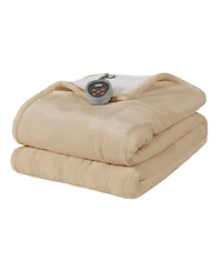 Woolrich Electric Reversible Plush to Berber Blanket, Queen