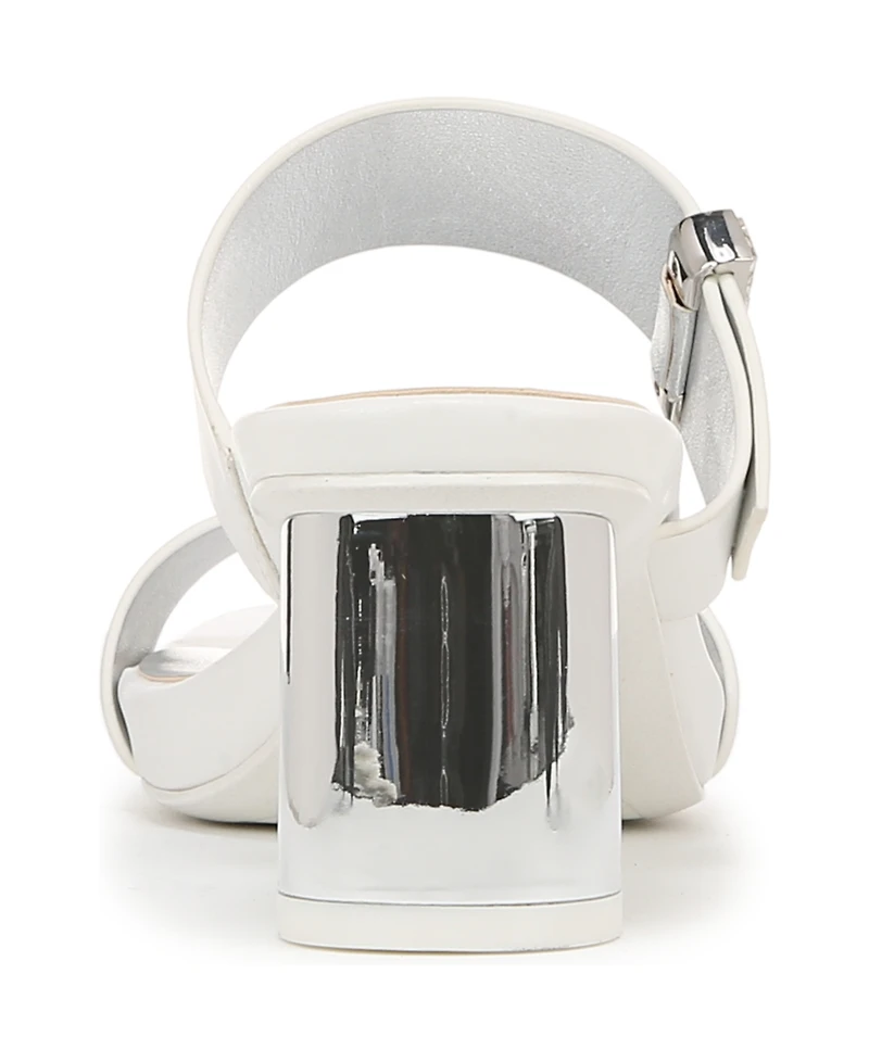 Naturalizer Women's Ida Square Open Toe Slide Dress Sandals