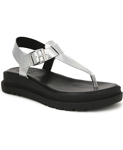 Naturalizer Women's Alyssa T-Strap Thong Platform Sandals