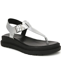 Naturalizer Women's Alyssa T-Strap Thong Platform Sandals