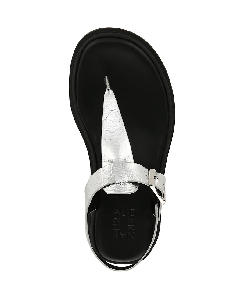 Naturalizer Women's Alyssa T-Strap Thong Platform Sandals