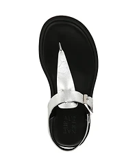 Naturalizer Women's Alyssa T-Strap Thong Platform Sandals