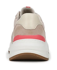 Naturalizer Women's Blossom Round Toe Lace Up Wedge Sneakers