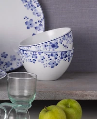 Noritake Bloomington Road 6" Set of 4 Cereals, Service for