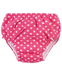 Hudson Baby Girls Swim Diapers, Daisy, 12-18 Months