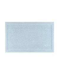 Host & Home Cotton Bath Rug, Stylish Textured Woven Design, Slip Resistant Backing, 5 Color Options, 2-Piece Set - 17x24 20x32
