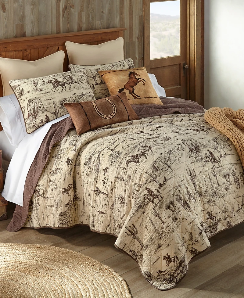 Donna Sharp Cowboy Western -Pc. Quilt Set