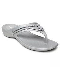 Minnetonka Women's Silverthorne Prism Eva Thong Sandals