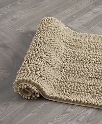 Laura Ashley Astor Chenille 2-Pc. Bath Mat Set