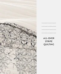 ienjoy Home Distressed Aztec Reversible 3-Pc. Lightweight Quilt Set, King/California King