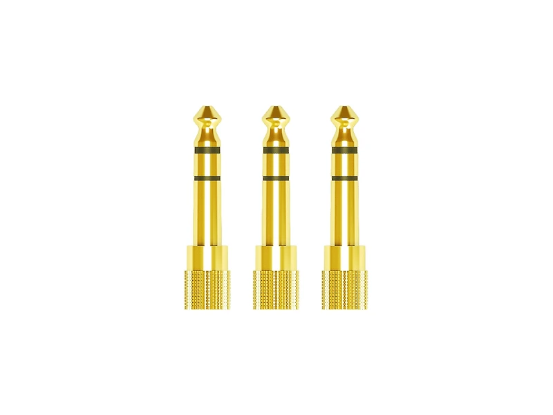 Mee audio 1/4" (6.3 mm) Stereo Audio Adapter ( Pack
