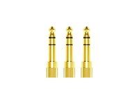 Mee audio 1/4" (6.3 mm) Stereo Audio Adapter ( Pack
