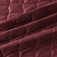 Linery & Co. Velvet Solid Quilt Set