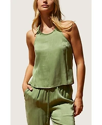 Crescent Women's Nova Back Twist Cupro Tank
