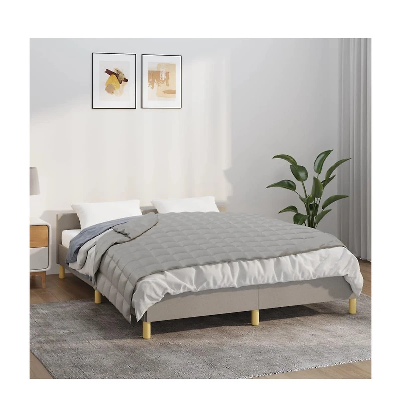 Weighted Blanket Gray 53.1"x78.7" 22 lb Fabric