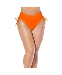 Swimsuits for All Women's Virtuoso Ruched Side Tie Bikini Bottom