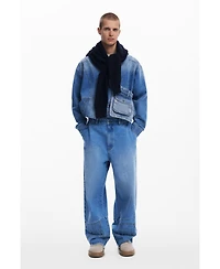 Desigual Men's Denim balloon pockets hem