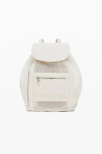 Desigual Women's Medium mesh drawstring backpack