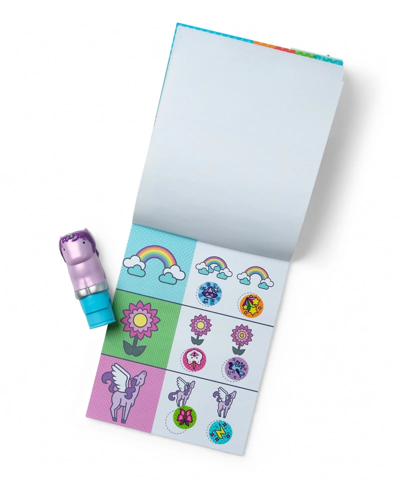 Melissa and Doug Sticker Wow Purple Unicorn Bundle
