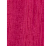 City Studios Juniors' Gauzy Rosette Mini Dress