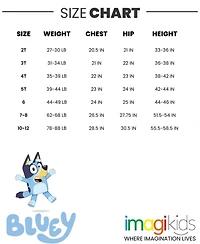 Bluey Toddler Boys 3 Pack T-Shirts