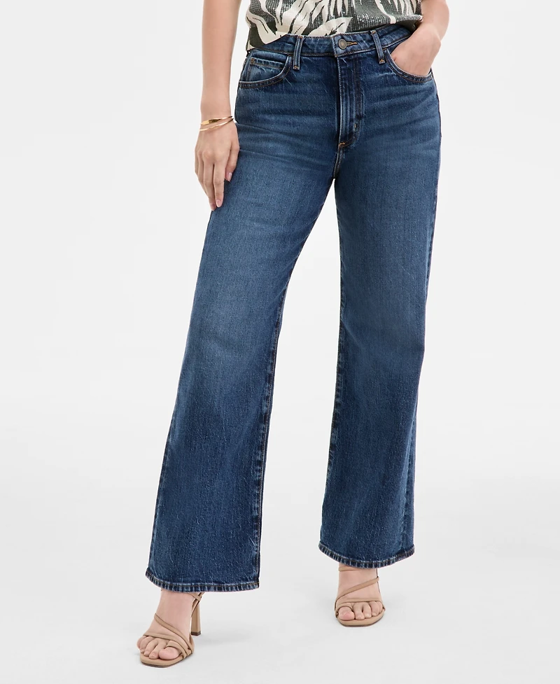 Guess Women's High-Rise Wide-Leg Jeans